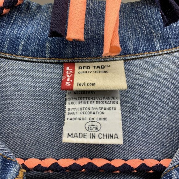 Genuine Levi's Red Tab Jeans Jacket Small - Picture 2 of 15